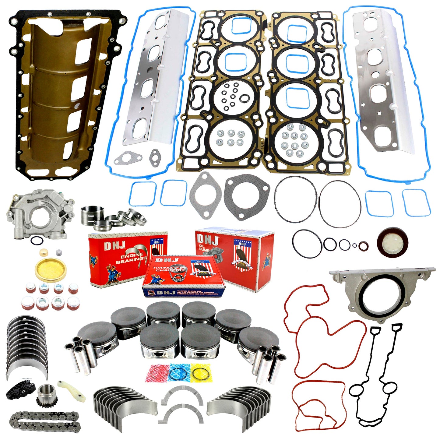 Master Engine Rebuild Kit 2009-2019 Chrysler,Dodge,Jeep 5.7L