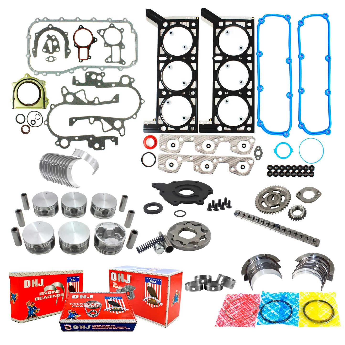 Master Engine Rebuild Kit 2009-2011 Jeep 3.8L