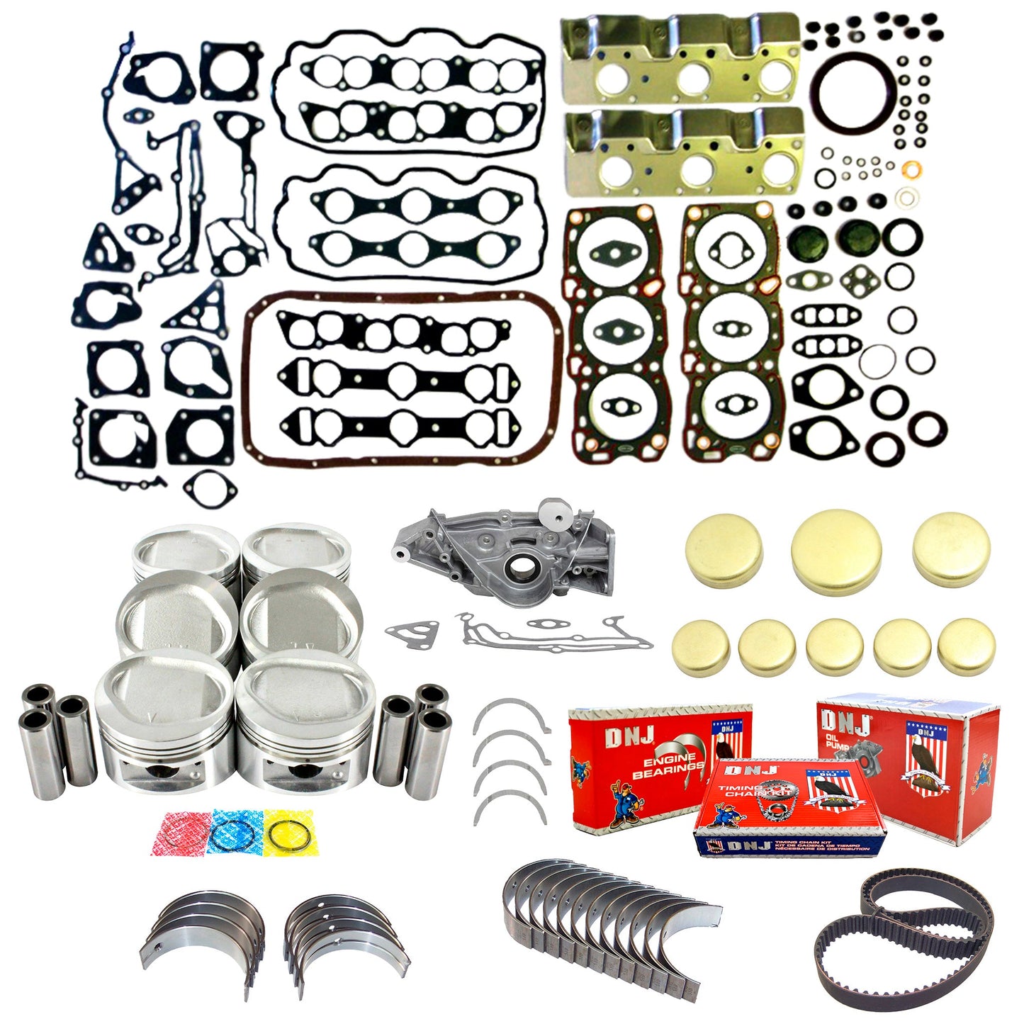 Master Engine Rebuild Kit 1988-1993 Dodge 3.0L