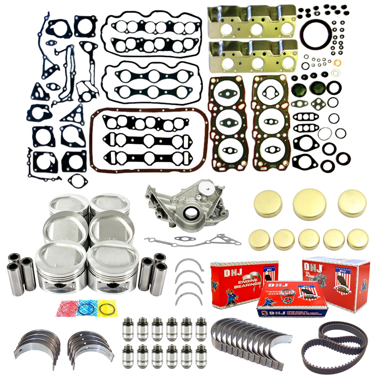 Master Engine Rebuild Kit 1987-1993 Chrysler 3.0L