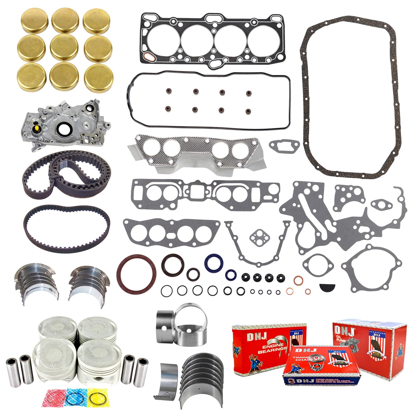 Master Engine Rebuild Kit 1993-1996 Mitsubishi 2.4L