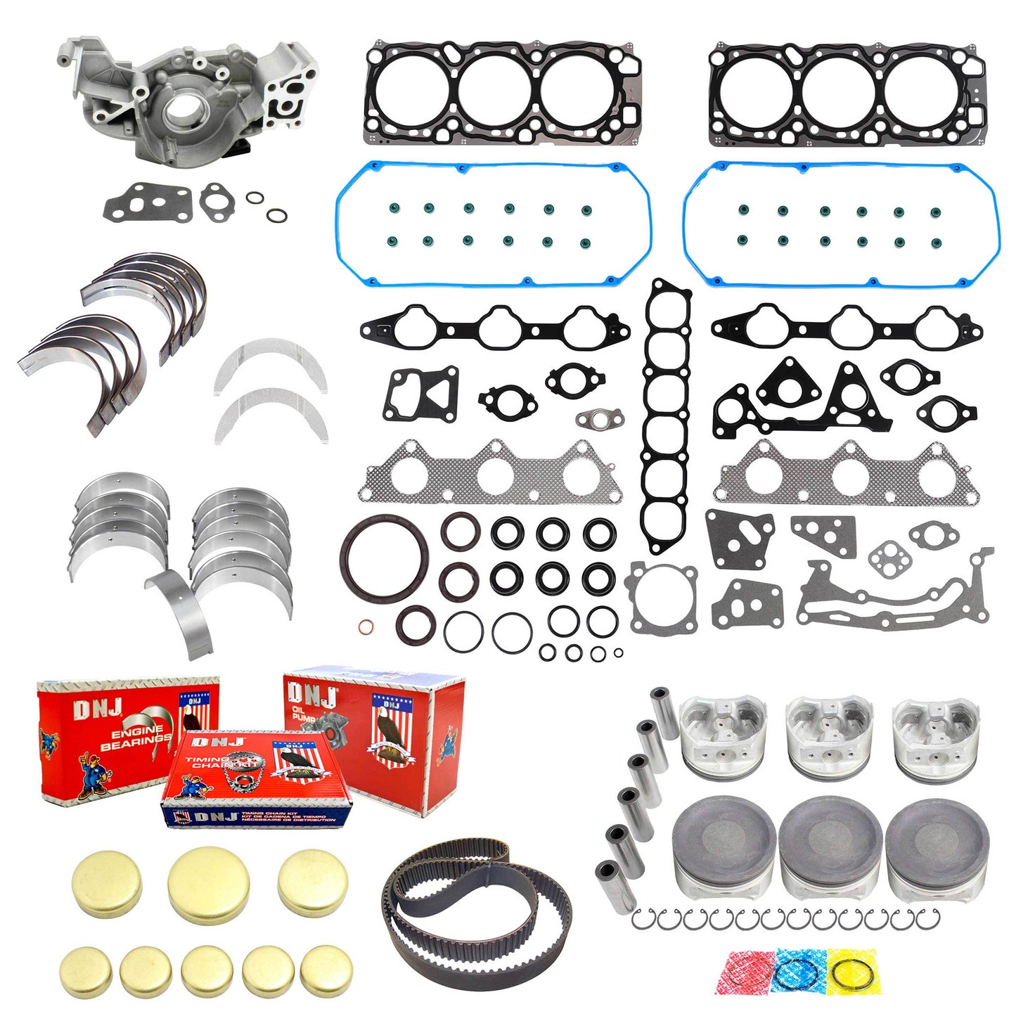 Master Engine Rebuild Kit 2001-2004 Mitsubishi 3.5L