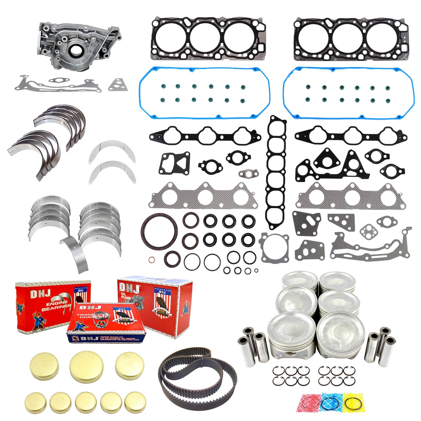 Master Engine Rebuild Kit 1997-2000 Mitsubishi 3.5L