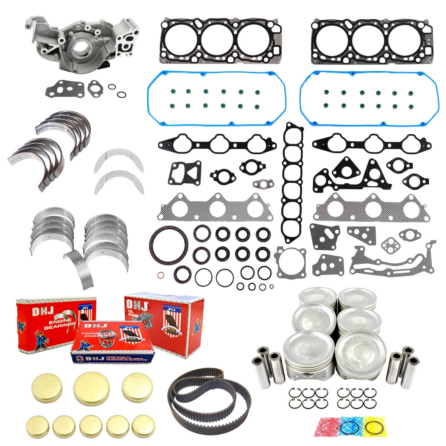 Master Engine Rebuild Kit 1999-2000 Mitsubishi 3.5L