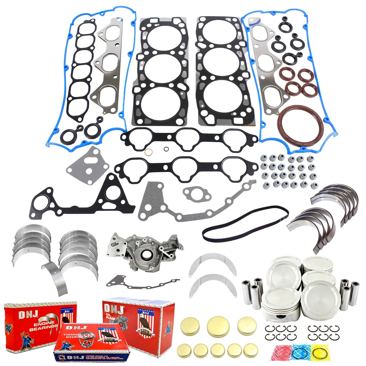 Master Engine Rebuild Kit 2002-2006 Hyundai,Kia 3.5L