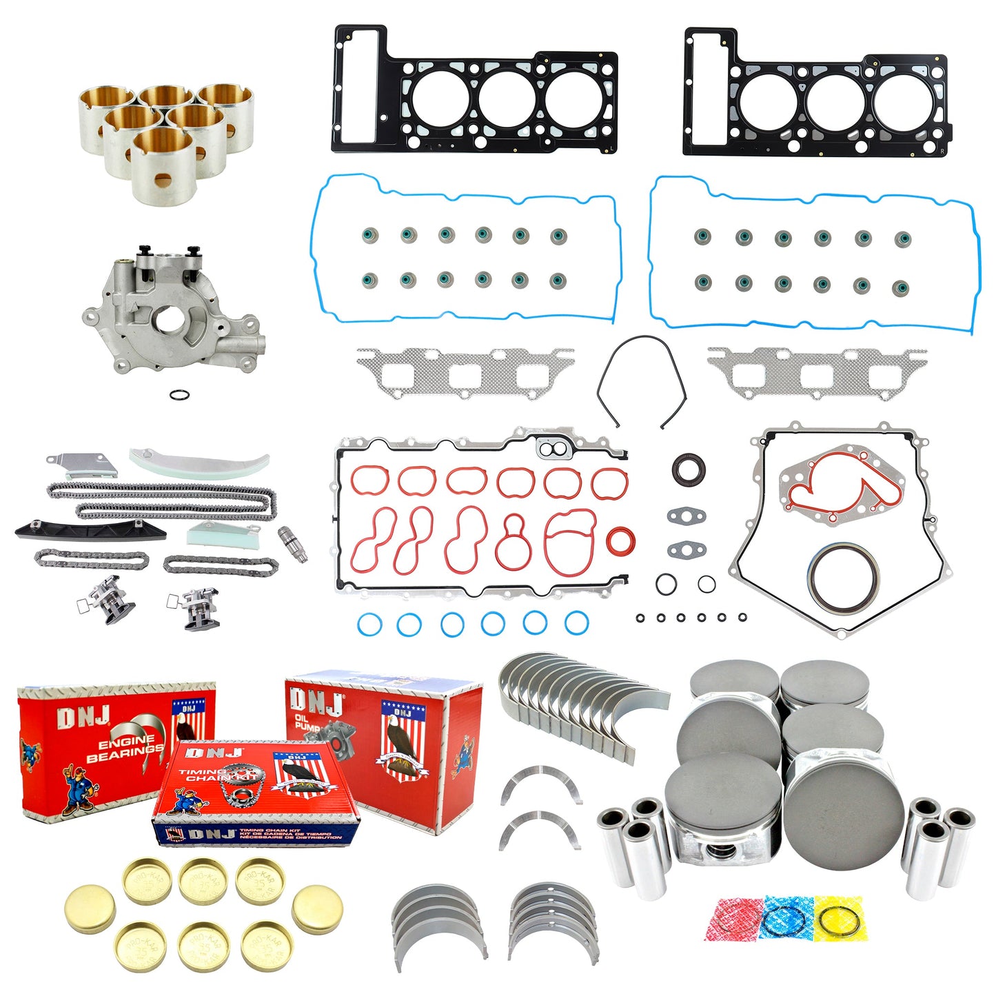 Master Engine Rebuild Kit 2007 Chrysler 2.7L