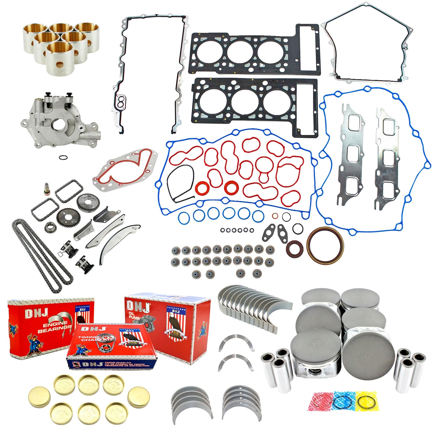 Master Engine Rebuild Kit 1998-1999 Chrysler,Dodge 2.7L