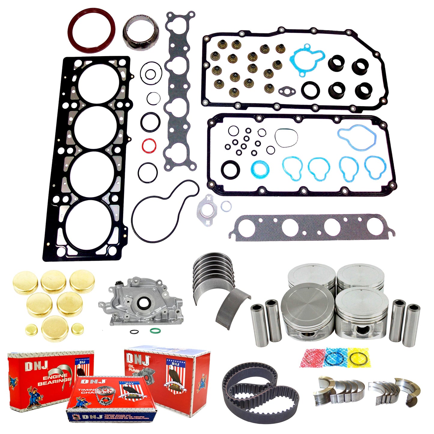 Master Engine Rebuild Kit 1995 Dodge,Plymouth 2.0L