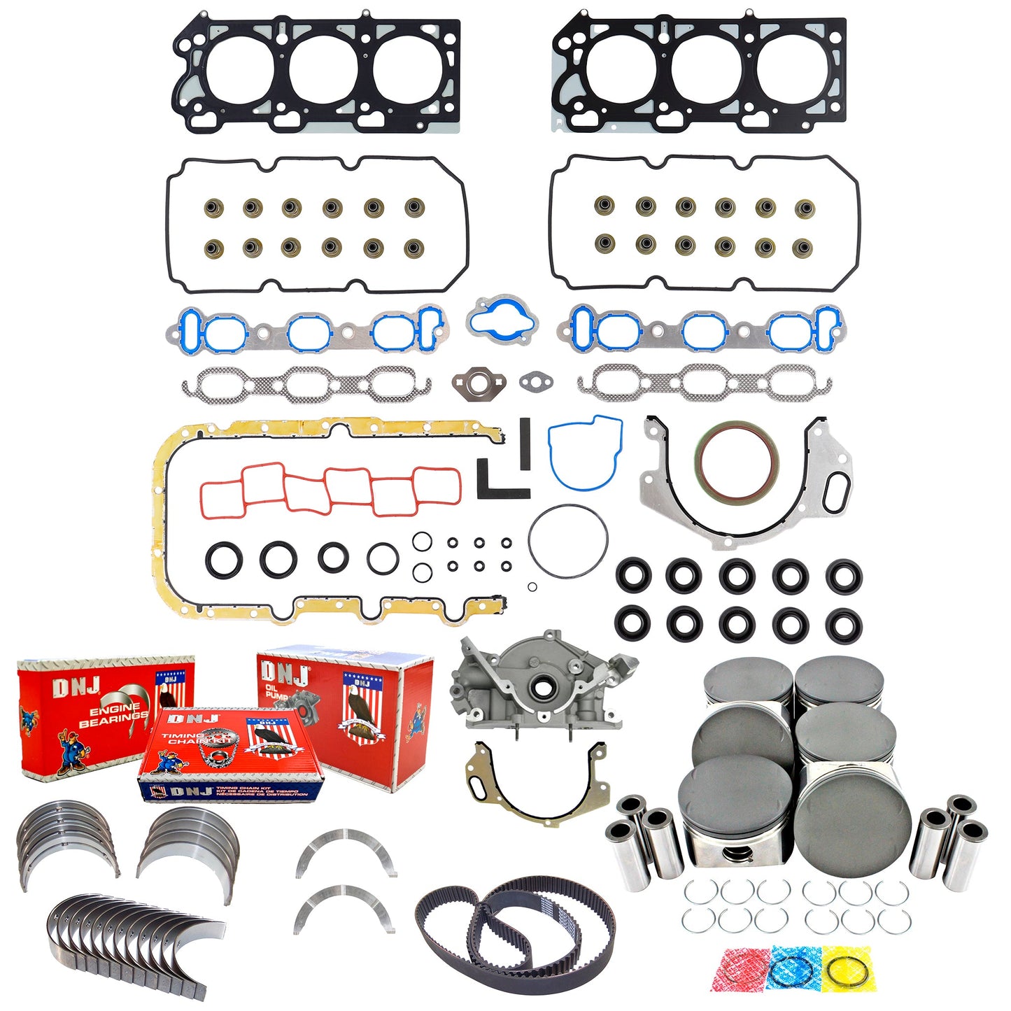 Master Engine Rebuild Kit 1998-2001 Chrysler,Dodge 3.2L