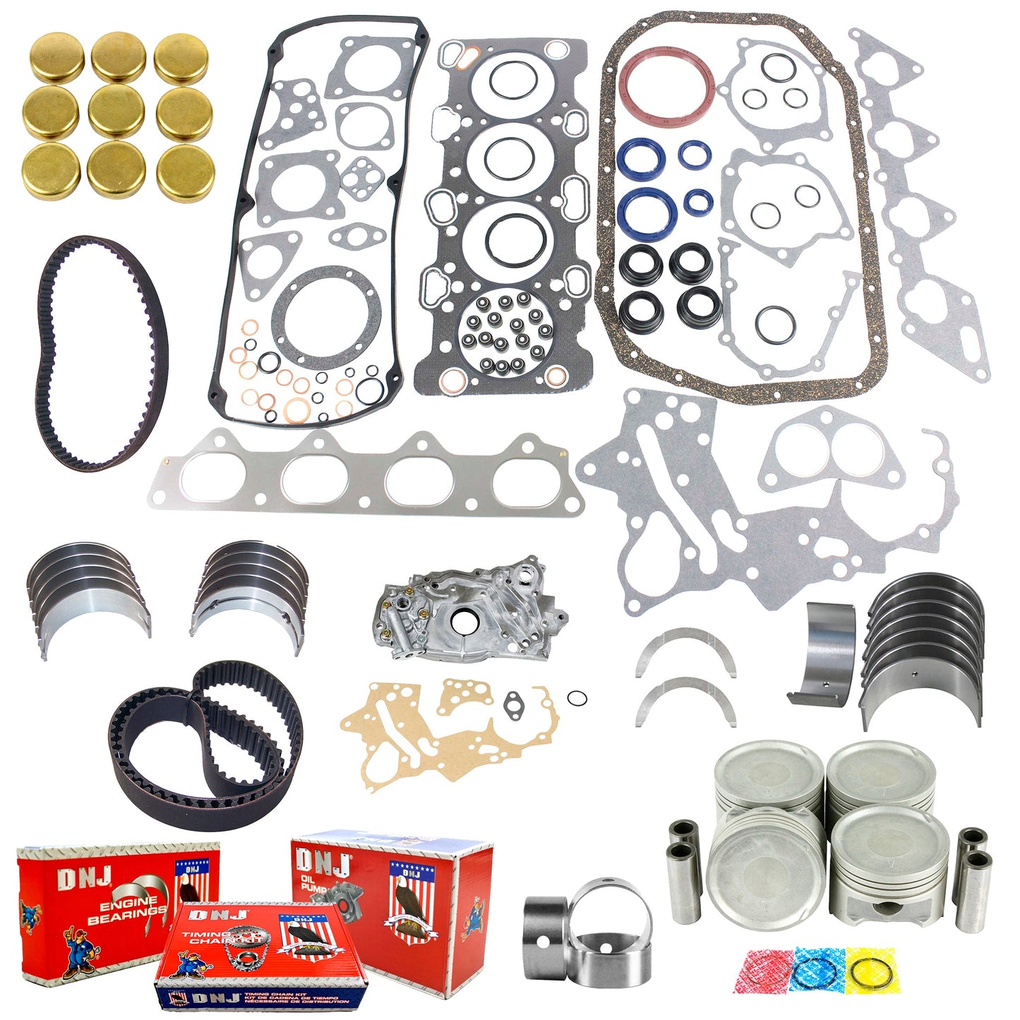 Master Engine Rebuild Kit 1998-1999 Mitsubishi 2.4L