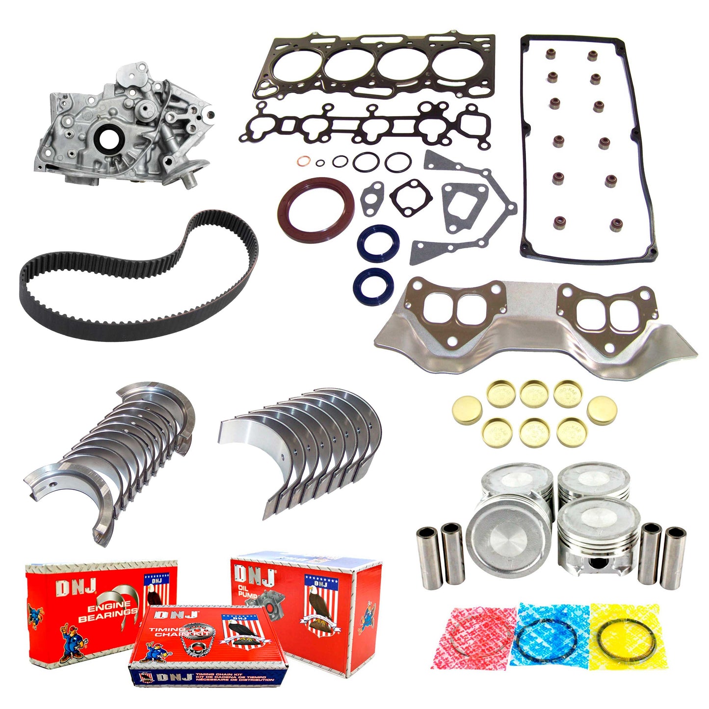 Master Engine Rebuild Kit 1997-2002 Mitsubishi 1.5L L4