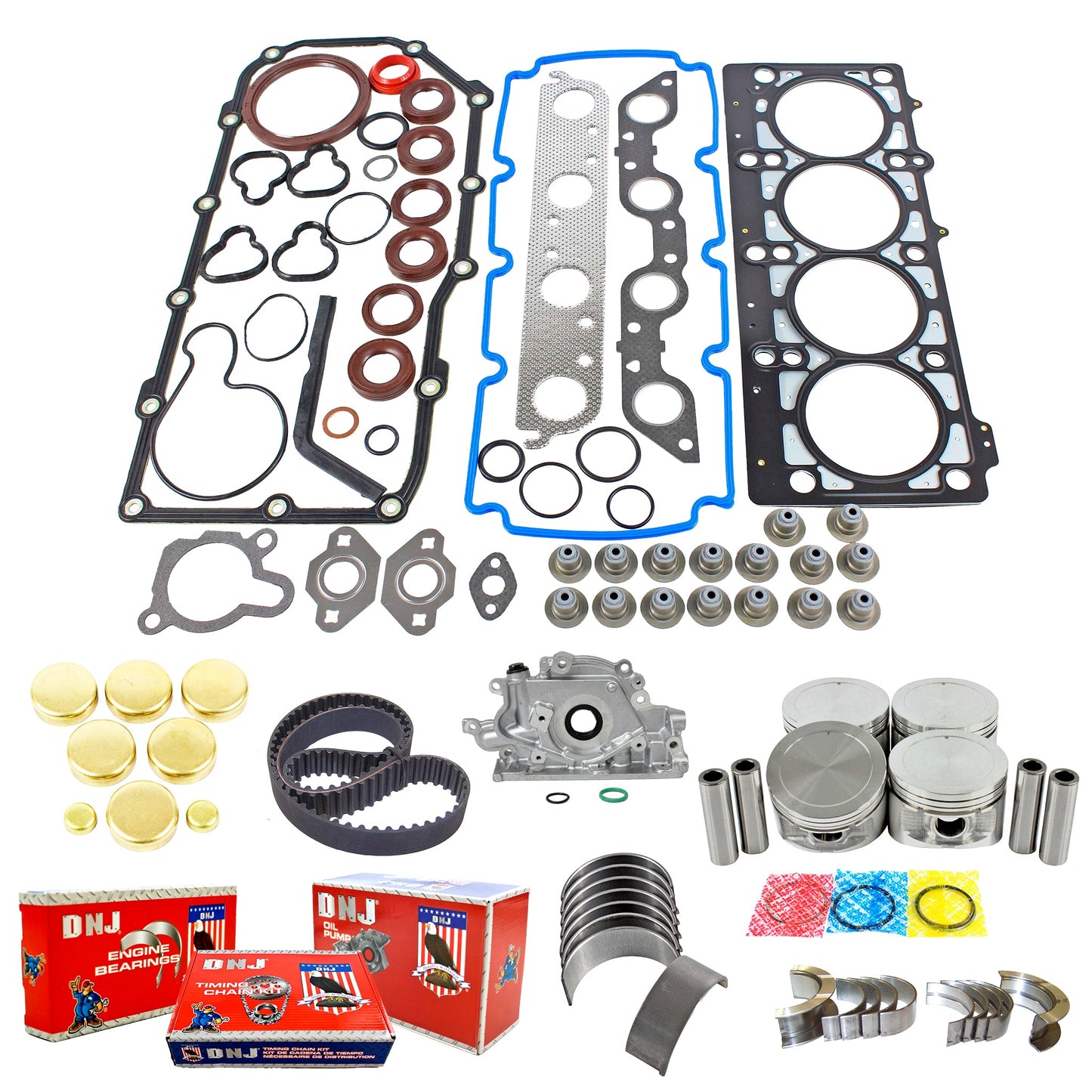 Master Engine Rebuild Kit 2000-2005 Chrysler,Dodge,Plymouth 2.0L