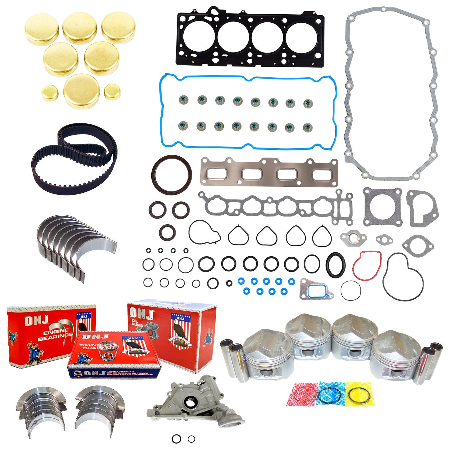 Master Engine Rebuild Kit 2002-2007 Chrysler,Dodge 2.4L