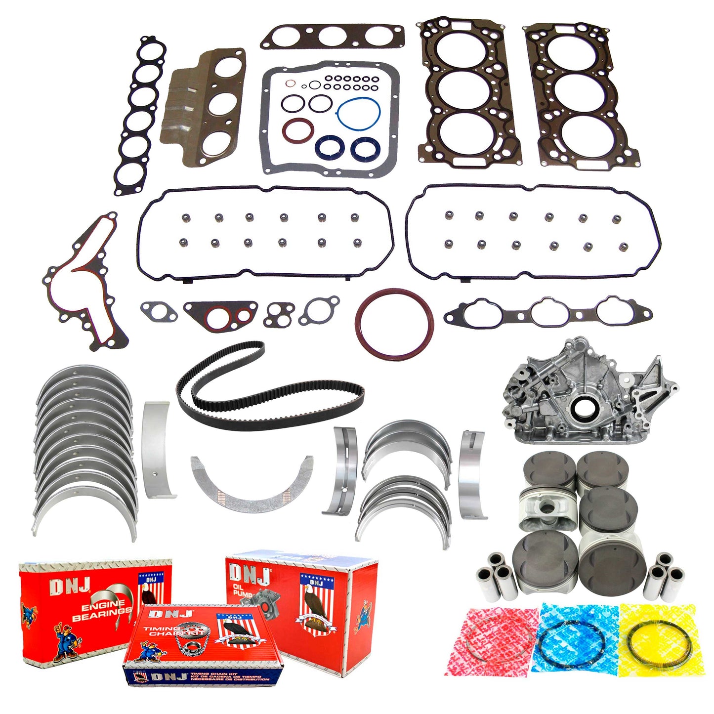 Master Engine Rebuild Kit 2007-2009 Mitsubishi 3.0L