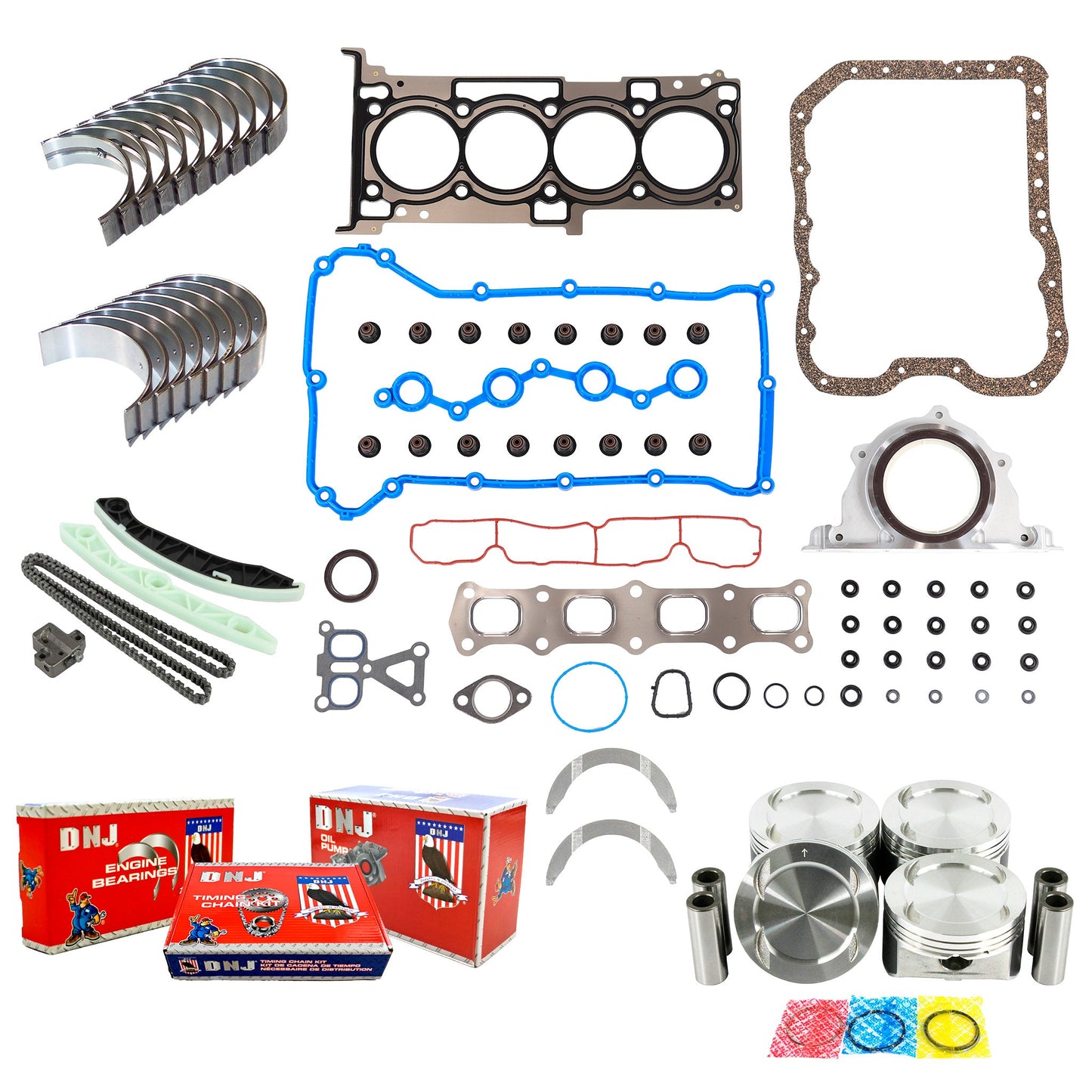 Master Engine Rebuild Kit 2007-2020 Chrysler,Dodge,Jeep 2.4L
