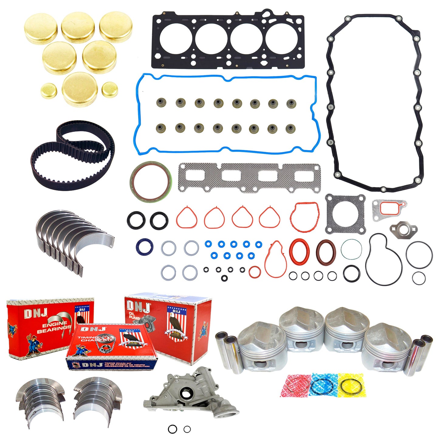 Master Engine Rebuild Kit 2005-2006 Chrysler,Dodge 2.4L