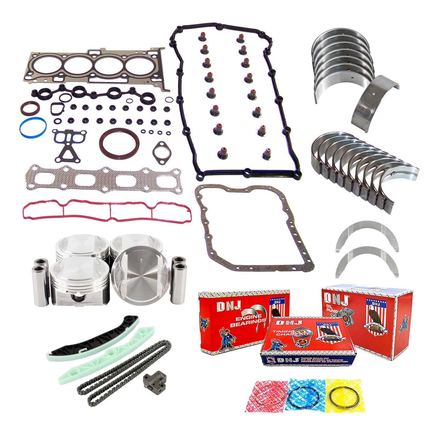 Master Engine Rebuild Kit 2007-2017 Dodge,Jeep 1.8L-2.0L