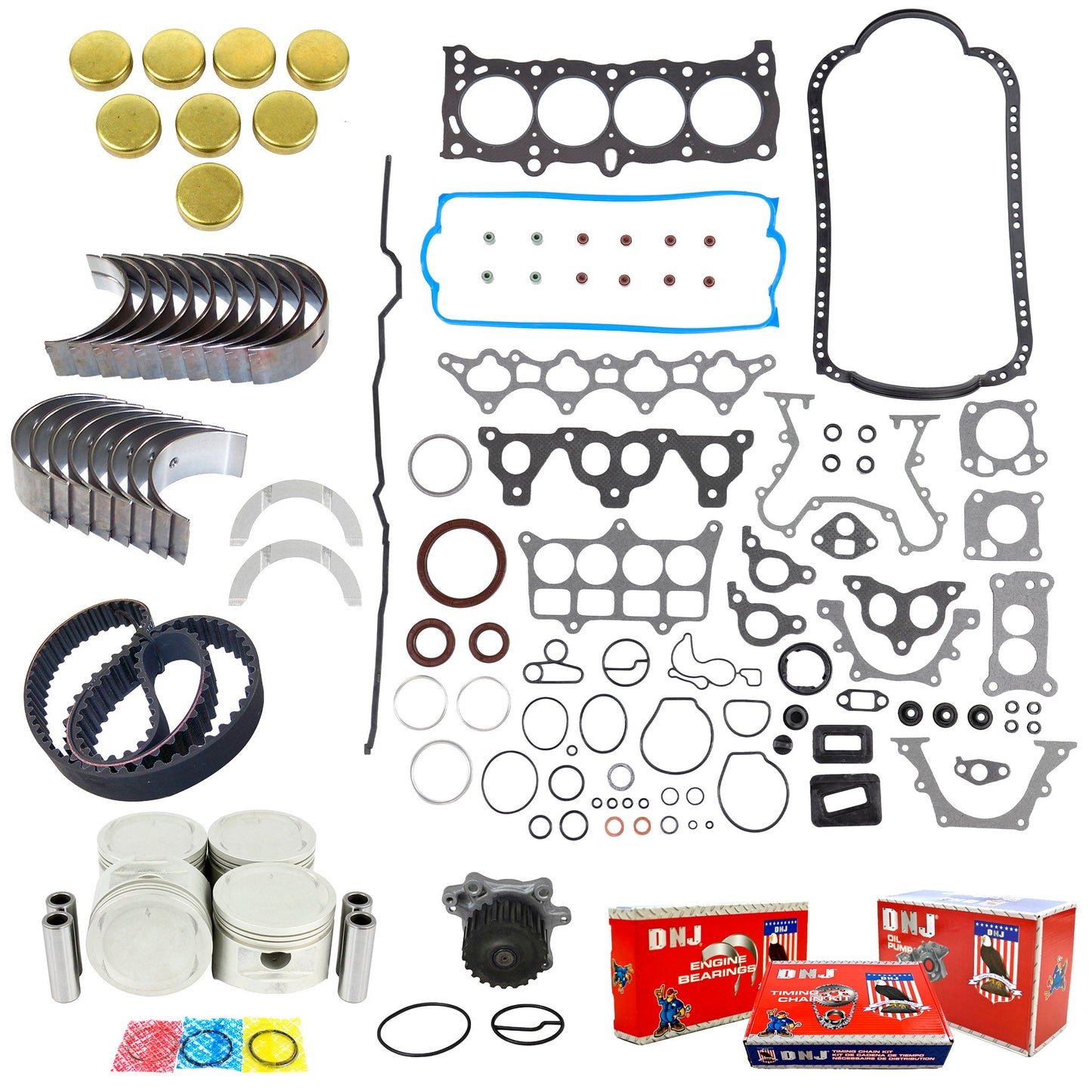 Master Engine Rebuild Kit 1985-1989 Honda Prelude & Accord 2.0L