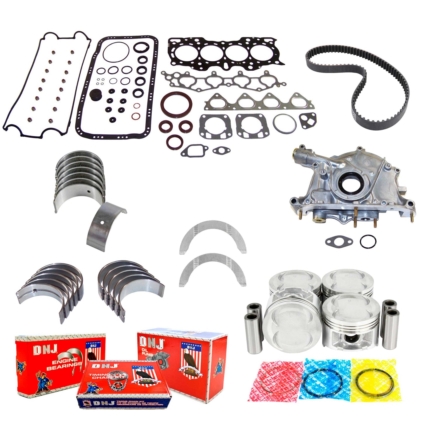 Master Engine Rebuild Kit 1990-1995 Acura 1.8L