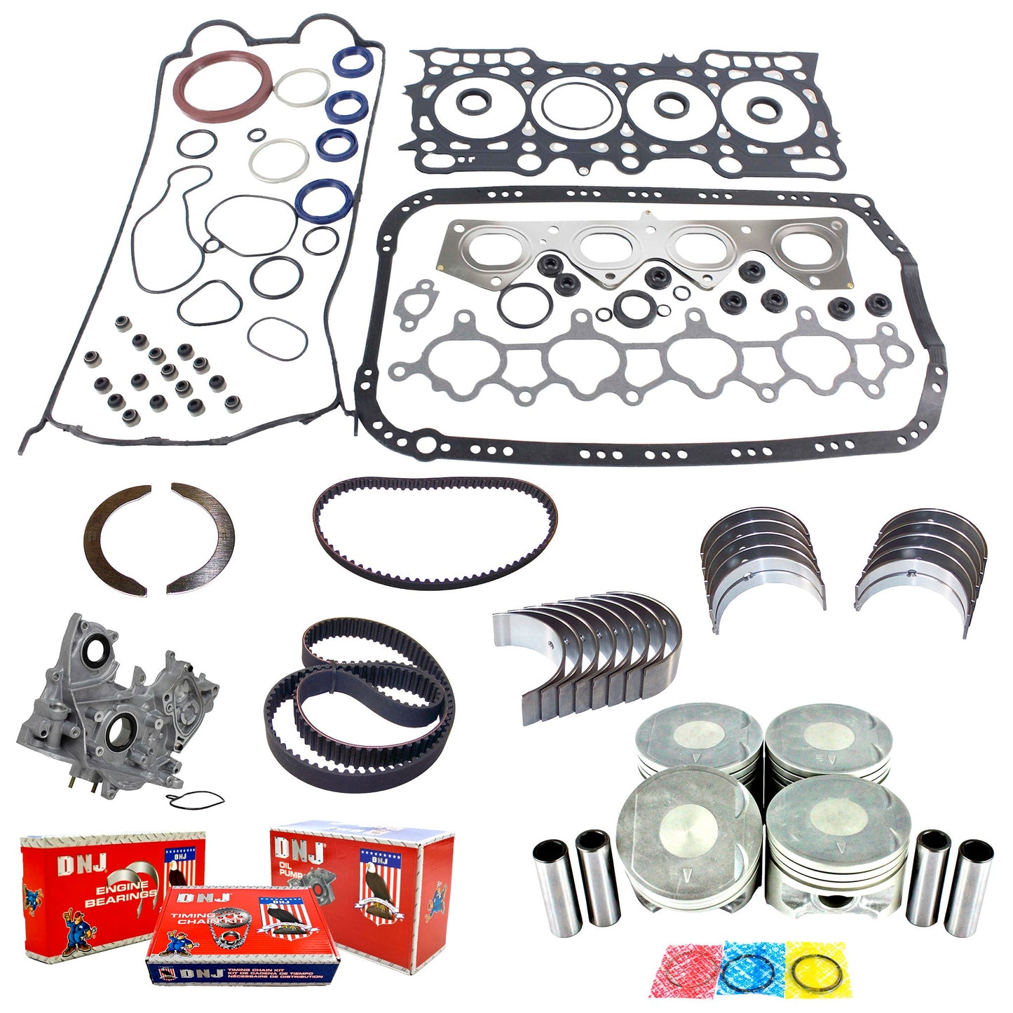 Master Engine Rebuild Kit 1993-1996 Honda 2.2L