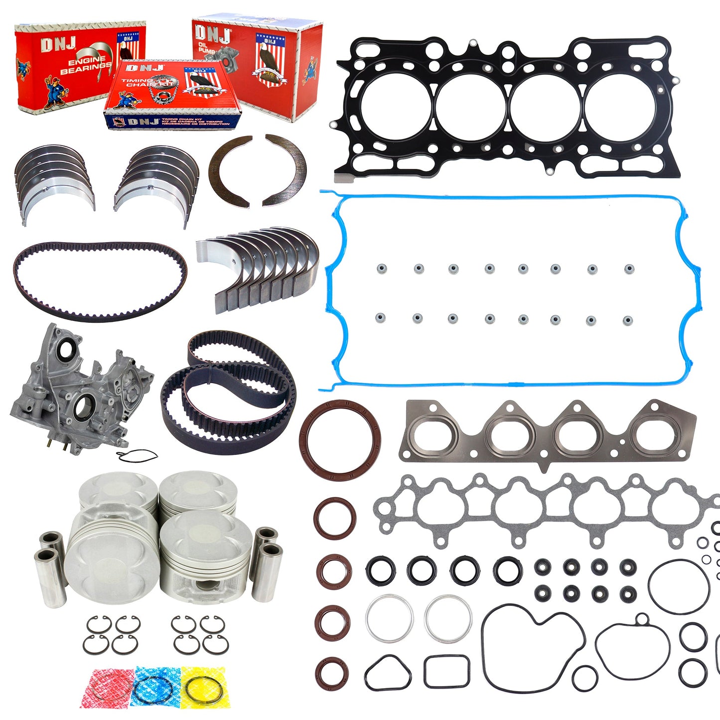 Master Engine Rebuild Kit 1997 Honda 2.2L