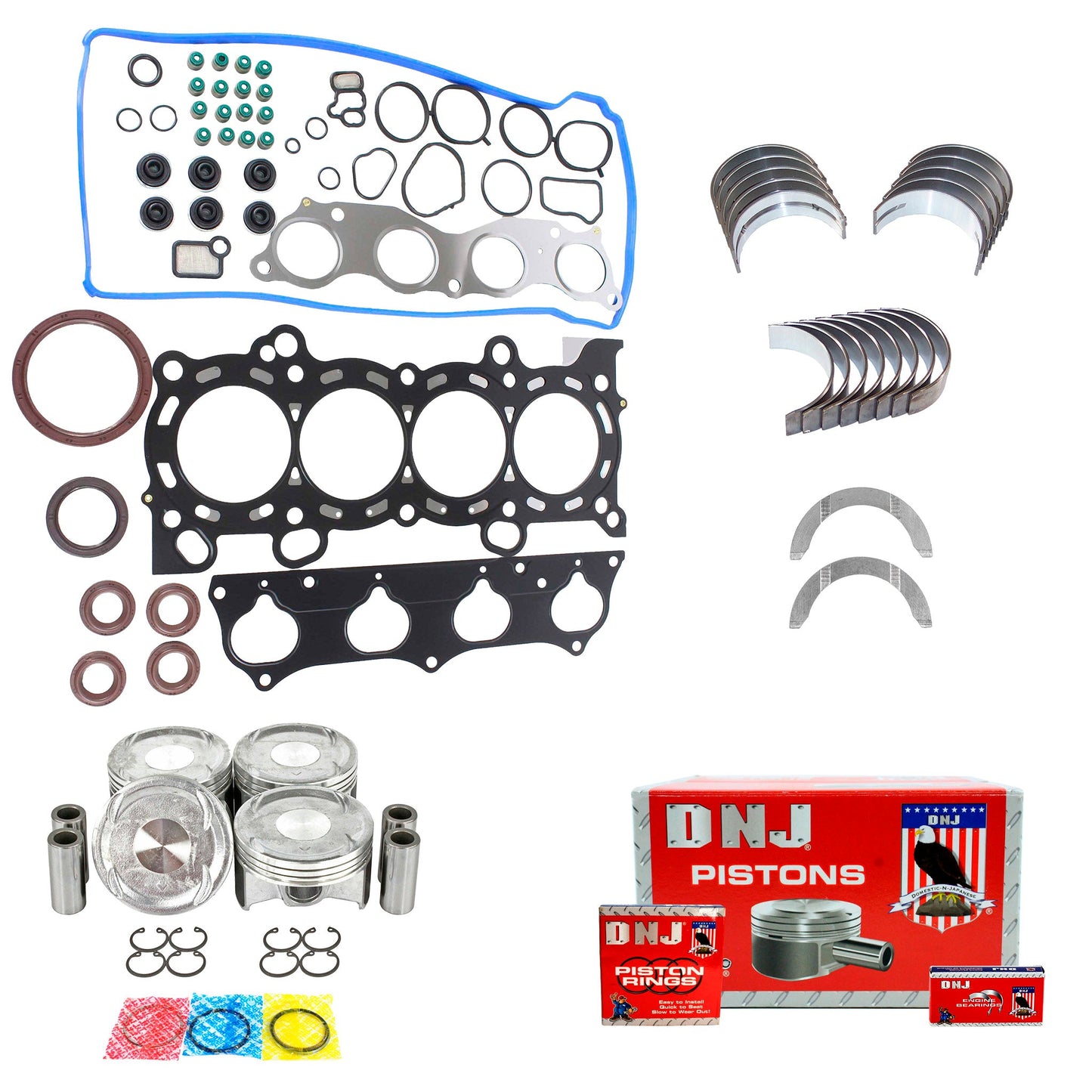 Engine Rebuild Kit 2002-2006 Honda CR-V 2.4L