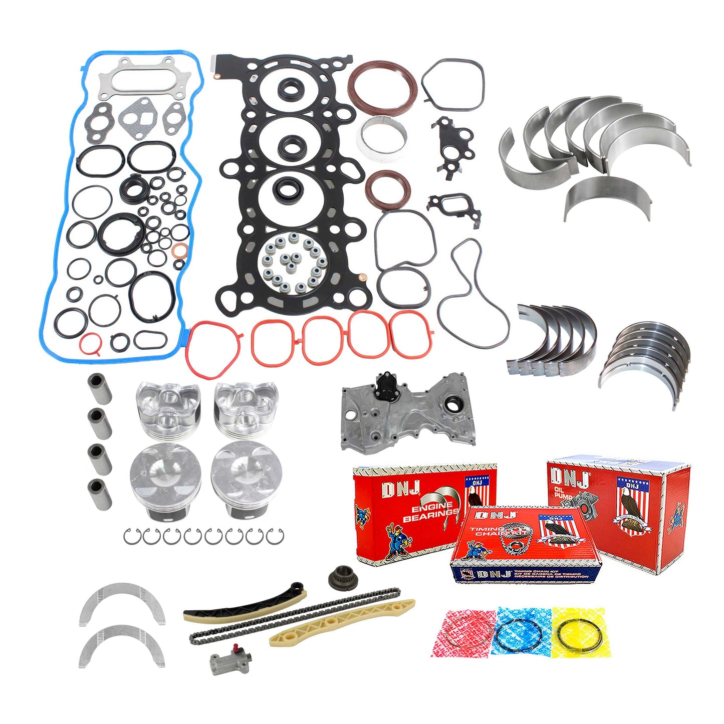 Master Engine Rebuild Kit 2006-2011 Honda Civic 1.8L L4