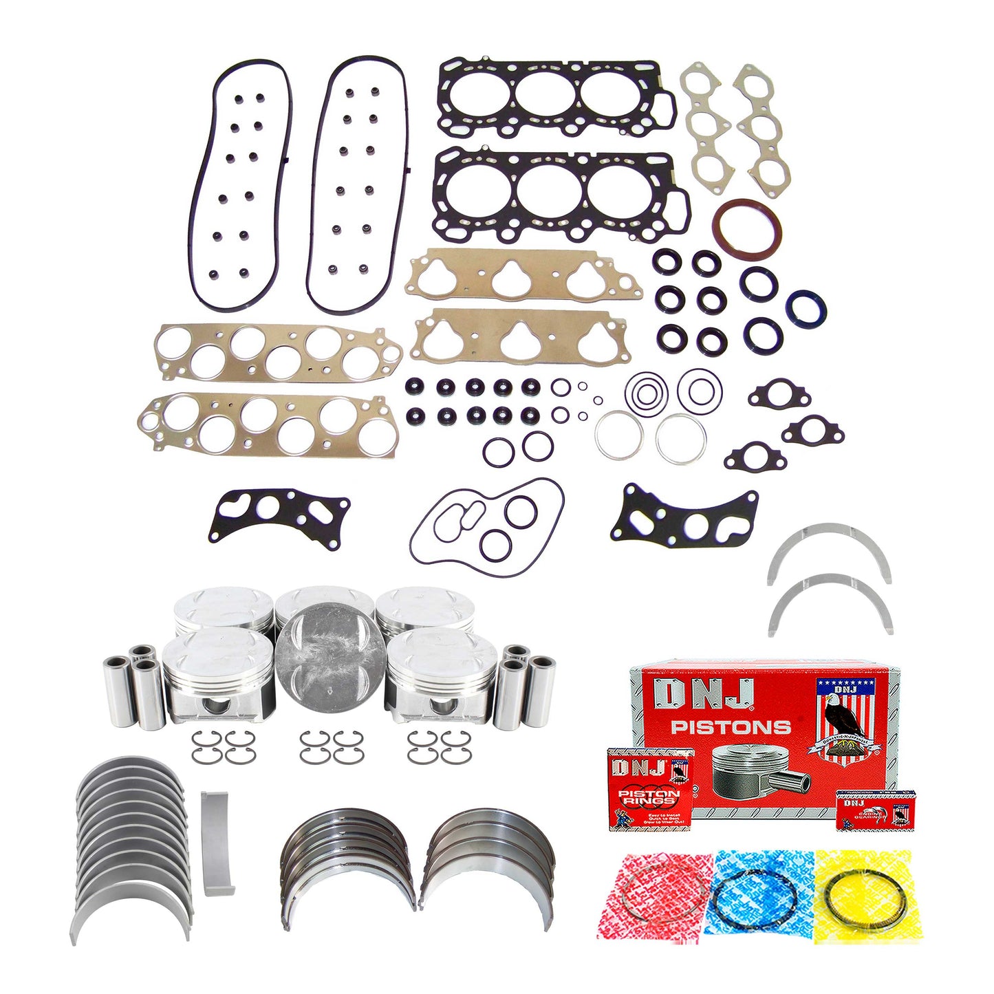 Engine Rebuild Kit 2001-2004 Acura,Honda 3.5L