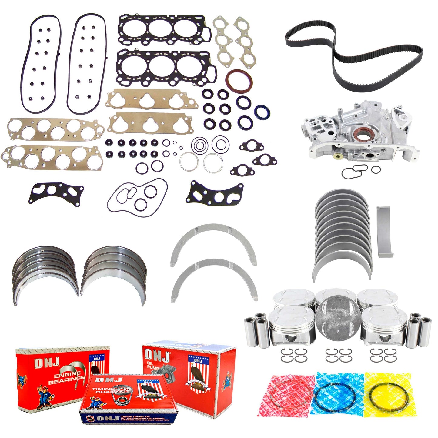 Master Engine Rebuild Kit 2002-2004 Honda Odyssey 3.5L
