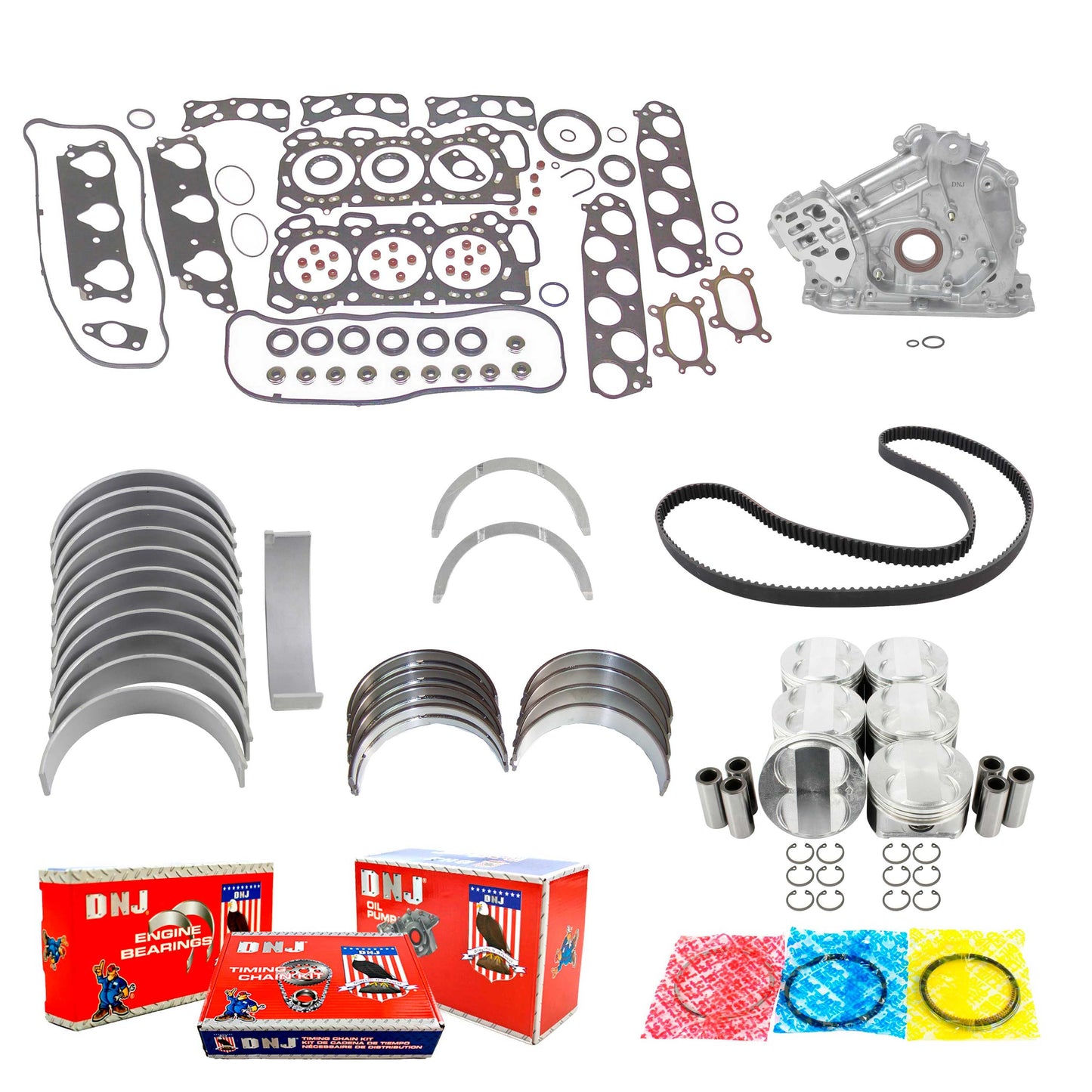 Master Engine Rebuild Kit 2004-2008 Acura 3.2L