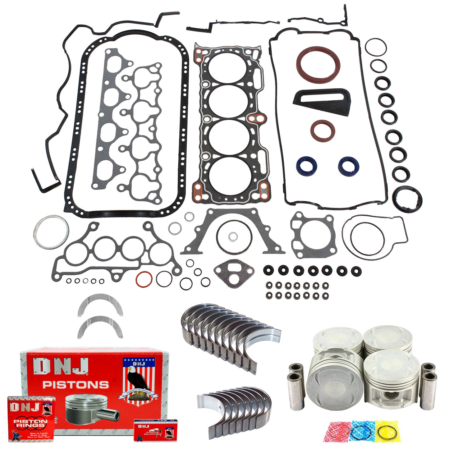 Engine Rebuild Kit 1990-1991 Honda 2.1L