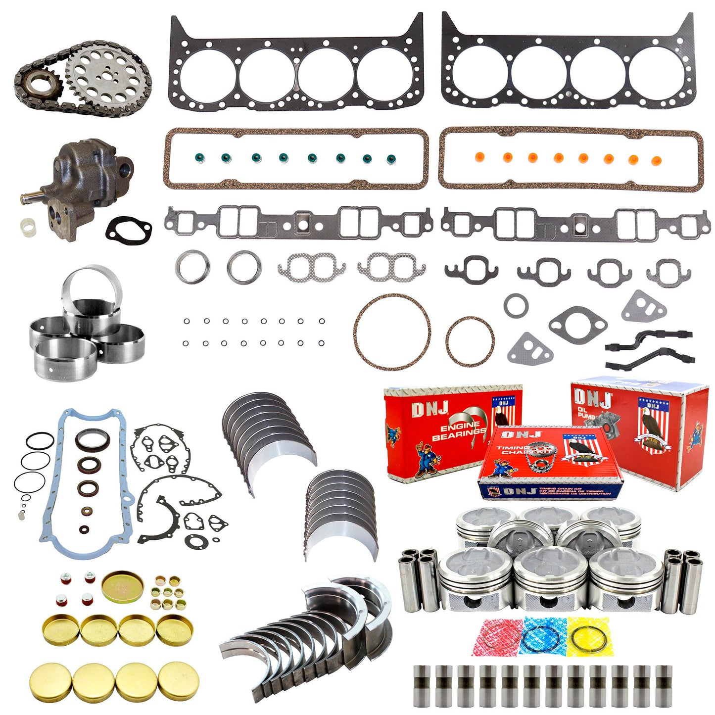 Master Engine Rebuild Kit 1986 Chevrolet 5.7L