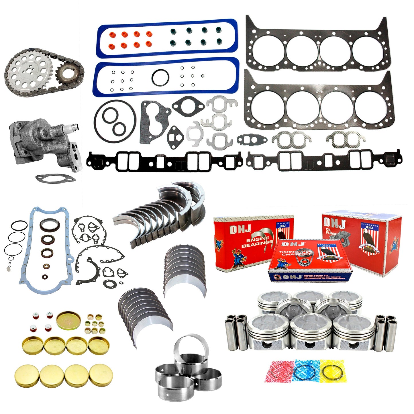 Master Engine Rebuild Kit 1987-1990 Cadillac,Chevrolet,Pontiac 5.7L