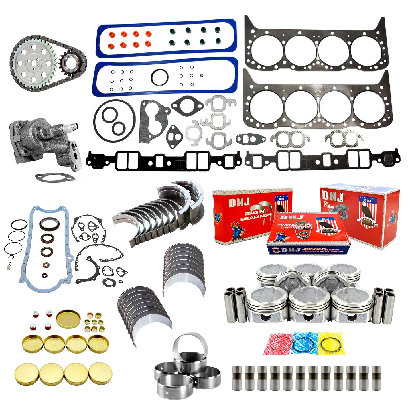 Master Engine Rebuild Kit 1987-1995 AM General,Chevrolet,GMC 5.7L