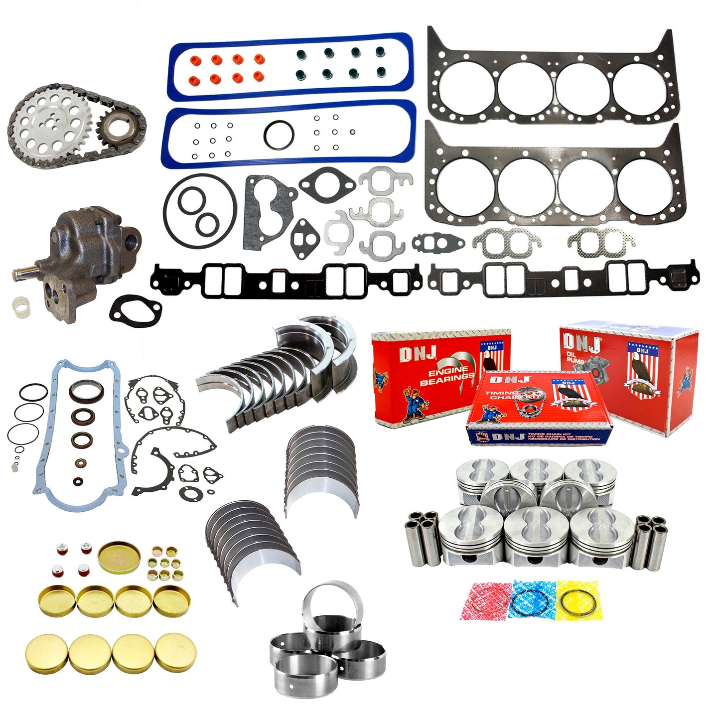 Master Engine Rebuild Kit 1987-1990 Cadillac,Chevrolet,Pontiac 5.7L