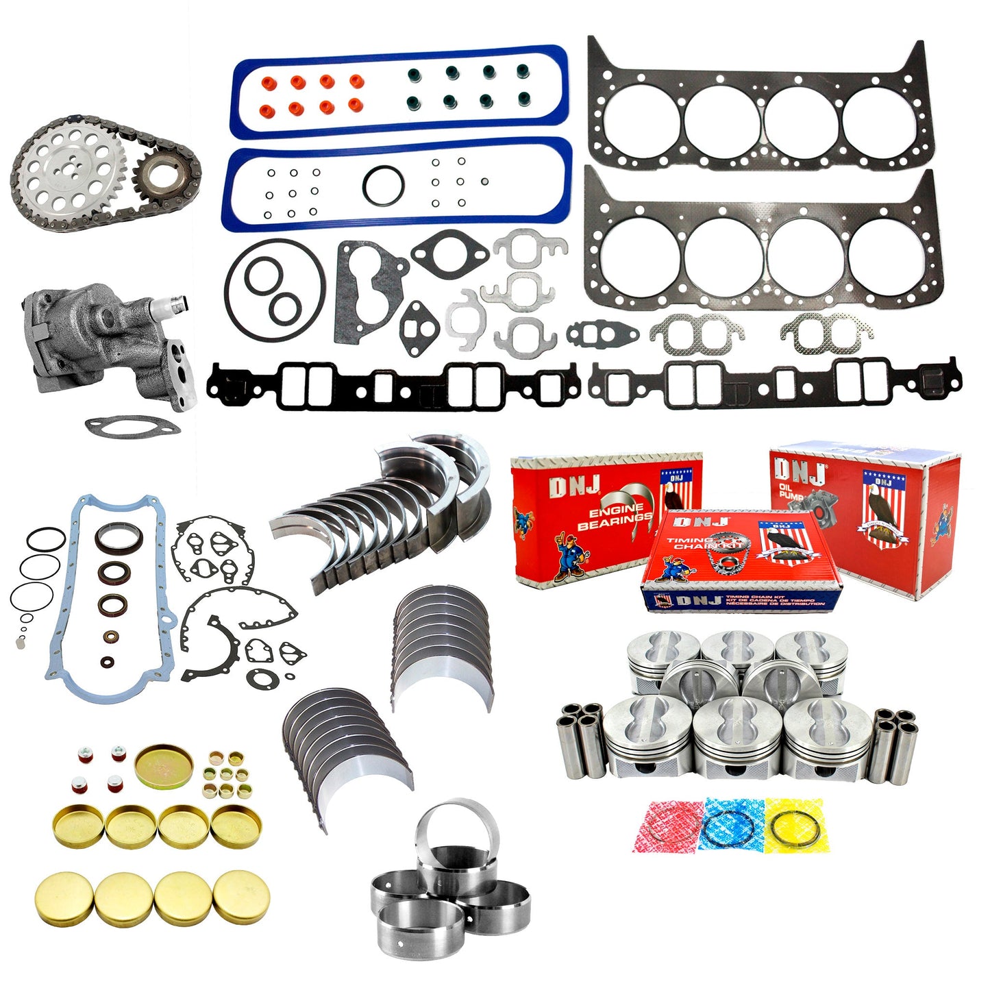 Master Engine Rebuild Kit 1987-1990 Cadillac,Chevrolet,Pontiac 5.7L