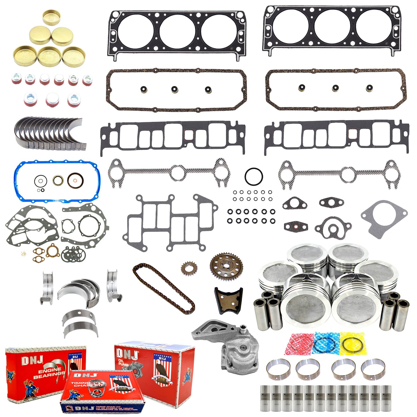 Master Engine Rebuild Kit 1993-1995 Chevrolet,Pontiac 3.4L