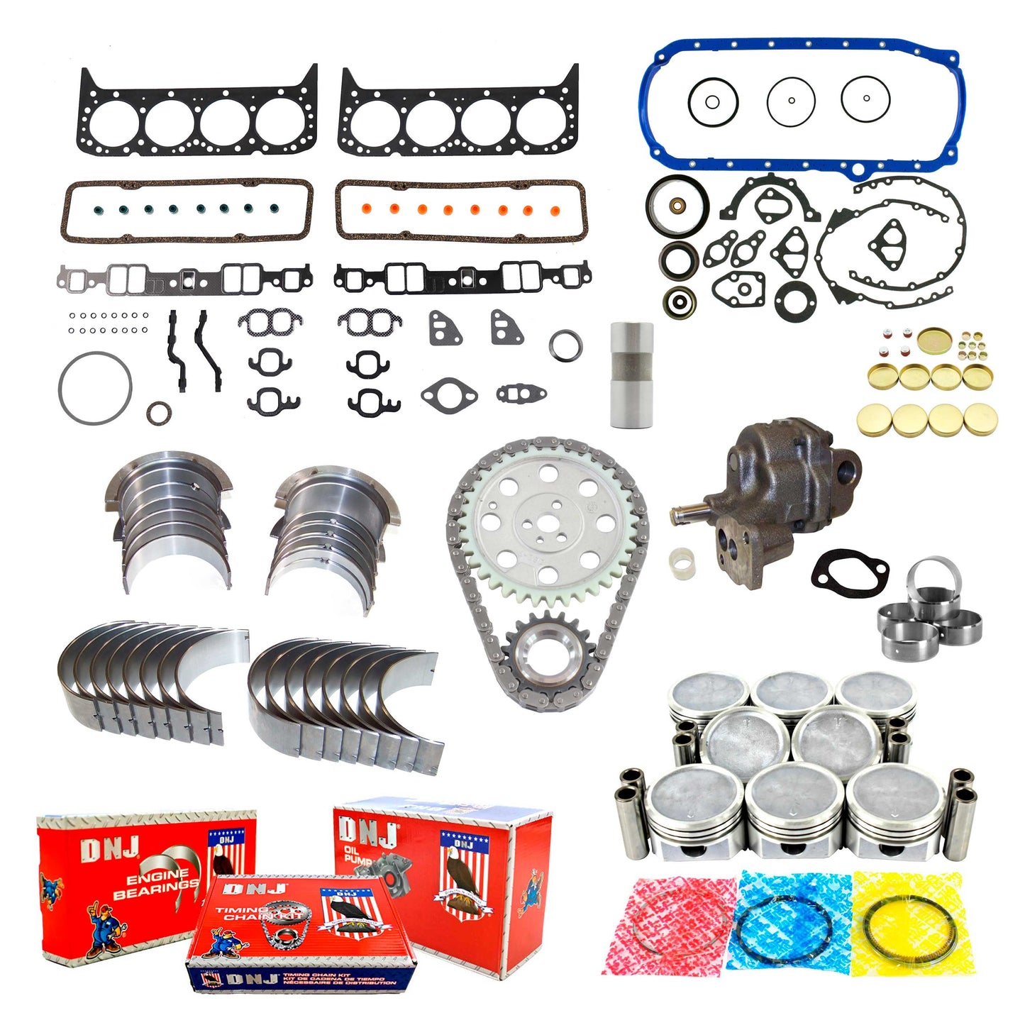 Master Engine Rebuild Kit 1986 Chevrolet,GMC,Pontiac 5.0L