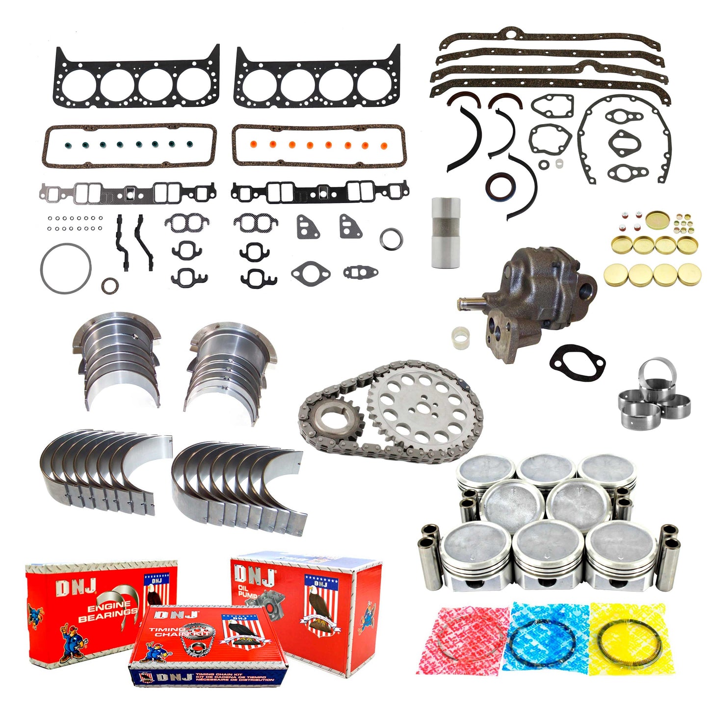 Master Engine Rebuild Kit 1981-1984 Chevrolet,GMC,Oldsmobile,Pontiac 5.0L