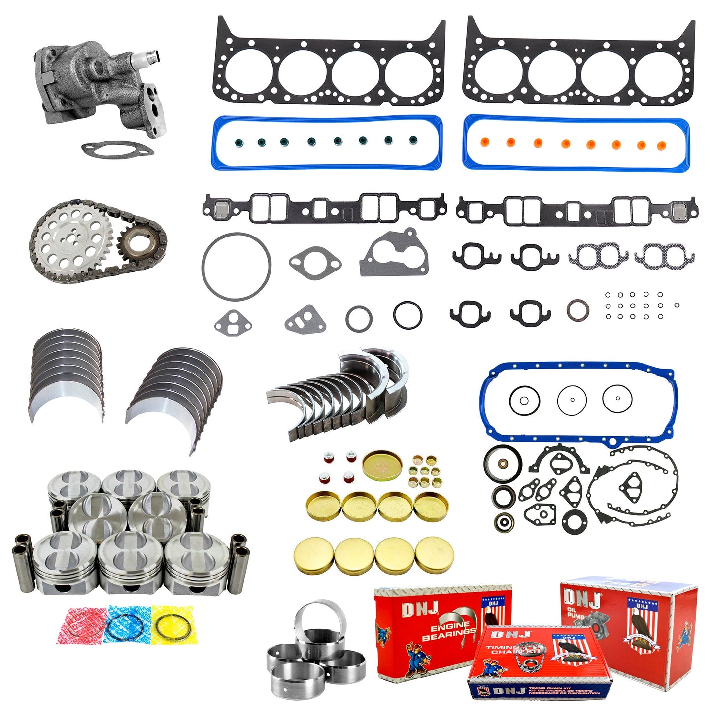 Master Engine Rebuild Kit 1987-1993 Buick,Cadillac,Chevrolet,Oldsmobile,Pontiac 5.0L