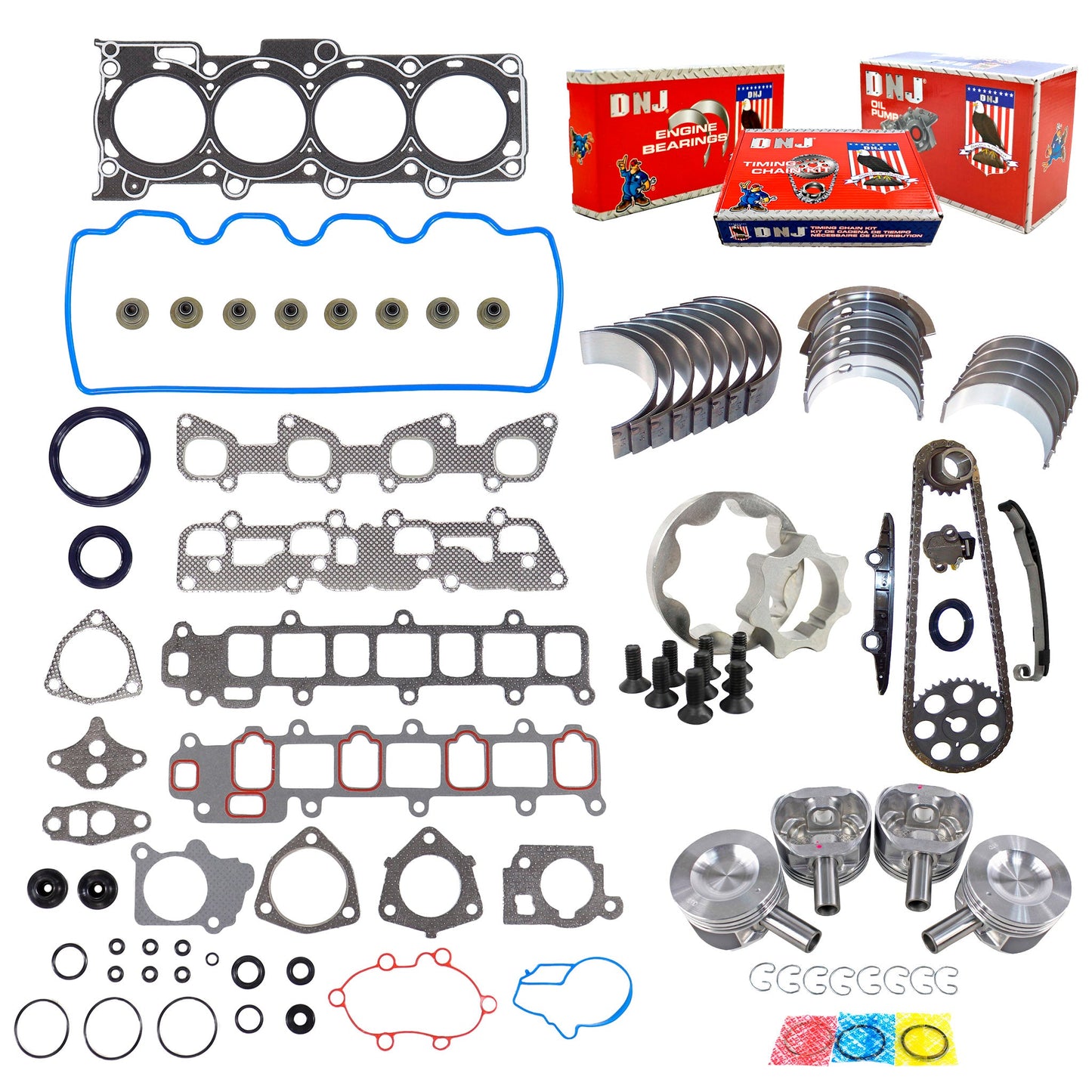 Master Engine Rebuild Kit 1991-1998 Saturn 1.9L