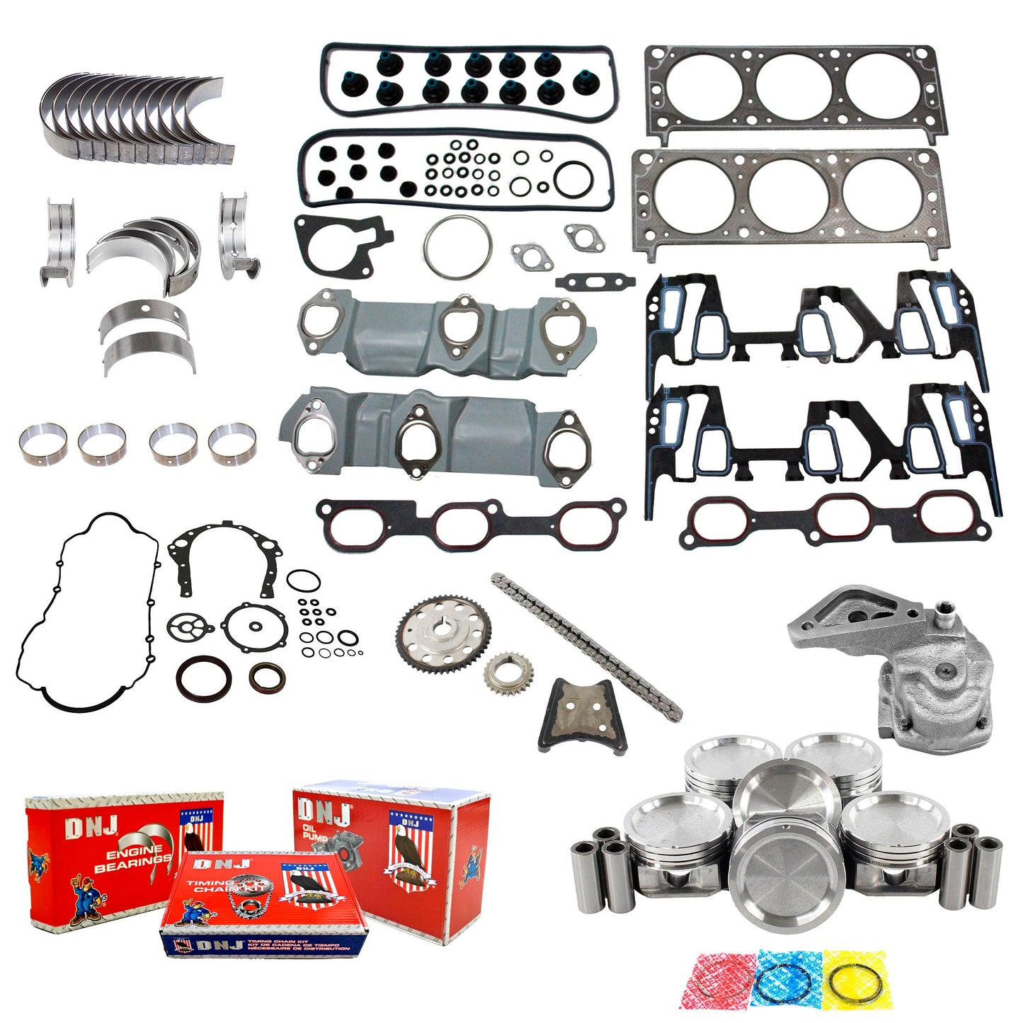 Master Engine Rebuild Kit 2000-2003 Buick,Chevrolet,Oldsmobile,Pontiac 3.4L
