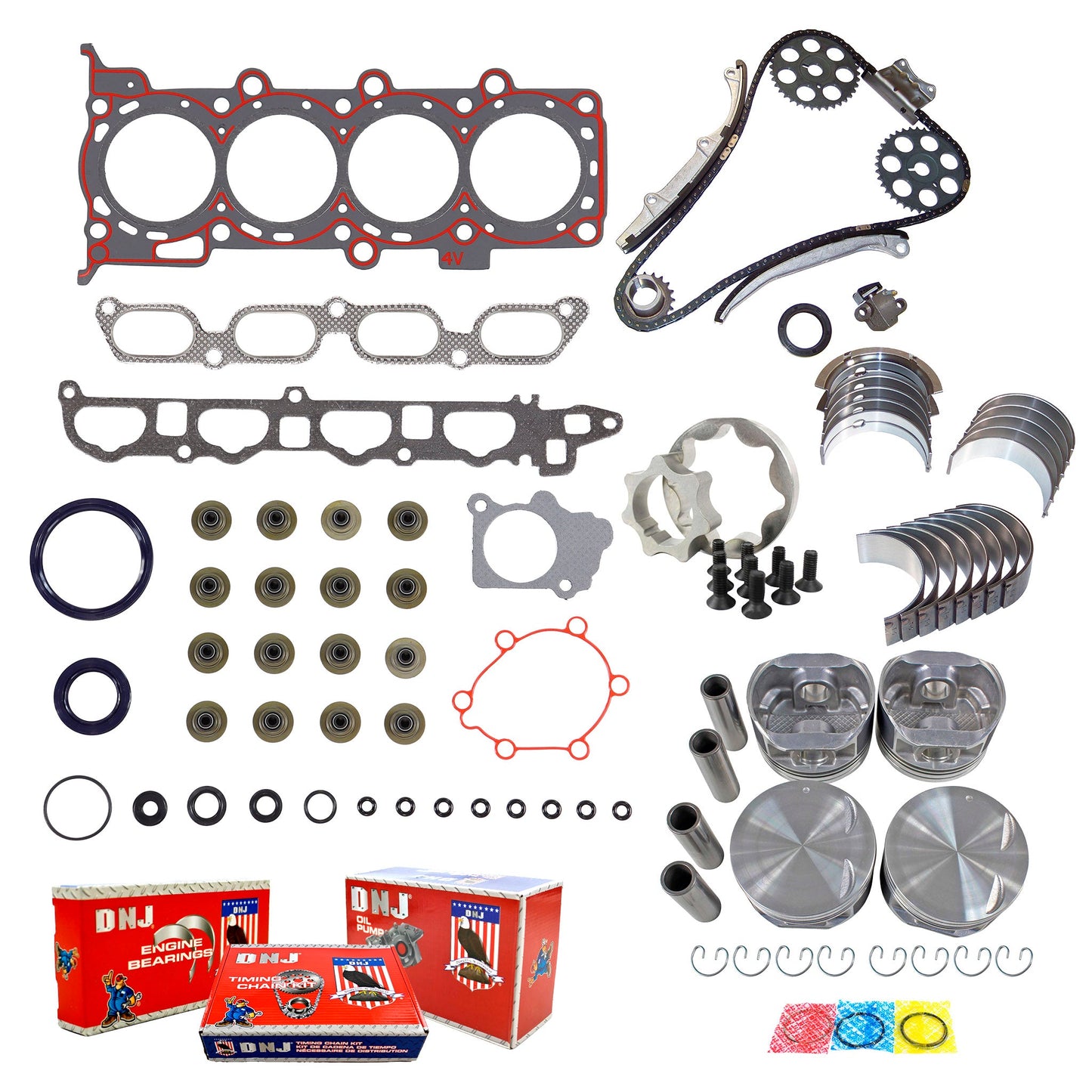 Master Engine Rebuild Kit 1994-1998 Saturn 1.9L