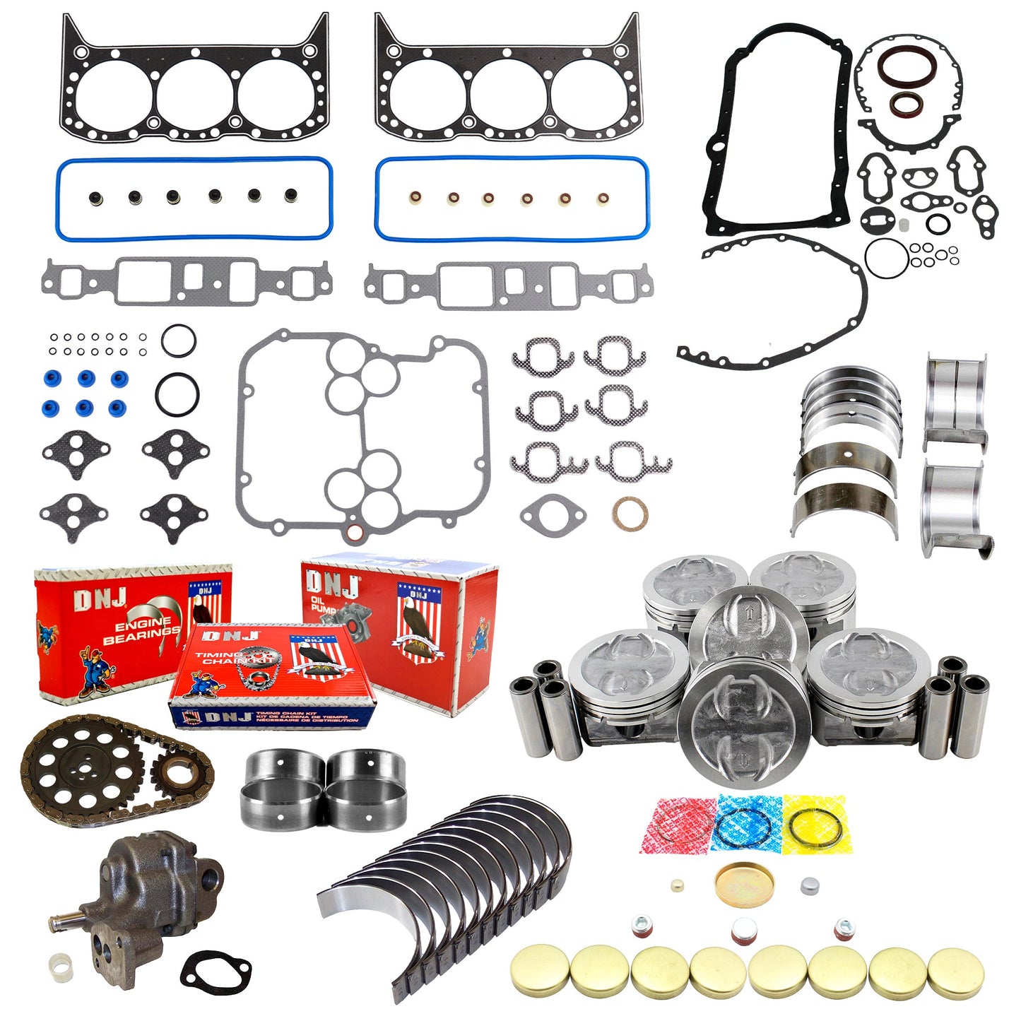 Master Engine Rebuild Kit 1994-1995 Chevrolet,GMC,Oldsmobile 4.3L