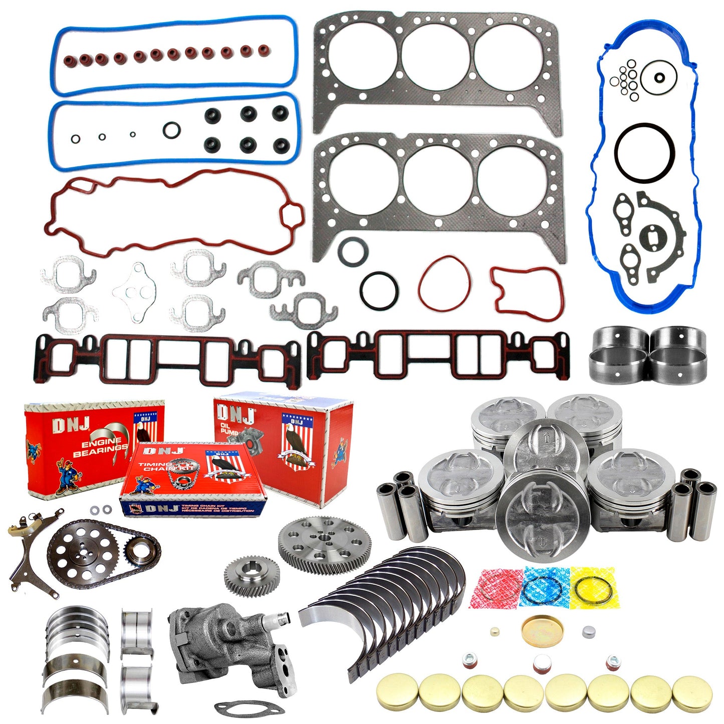 Master Engine Rebuild Kit 1999-2006 Chevrolet,GMC,Isuzu,Oldsmobile 4.3L