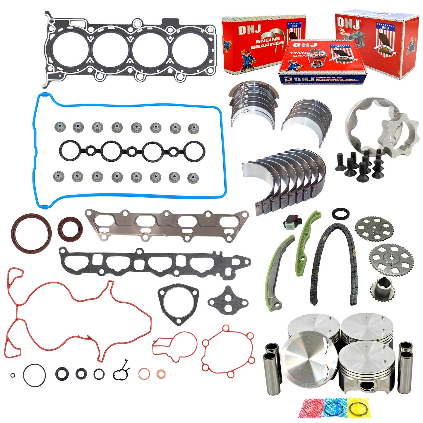 Master Engine Rebuild Kit 1999-2002 Saturn 1.9L