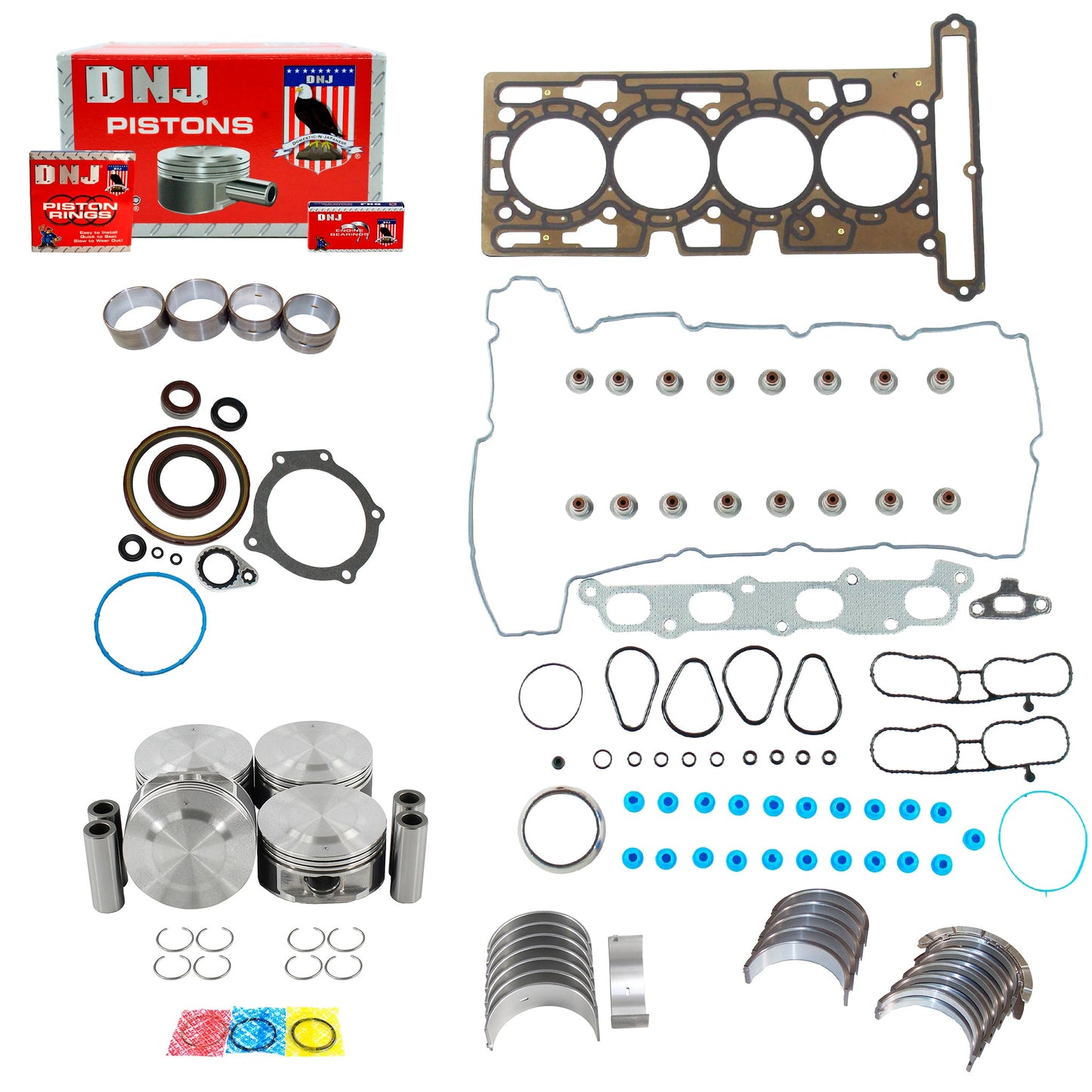 Engine Rebuild Kit 2004-2006 Chevrolet,GMC,Isuzu 2.8L