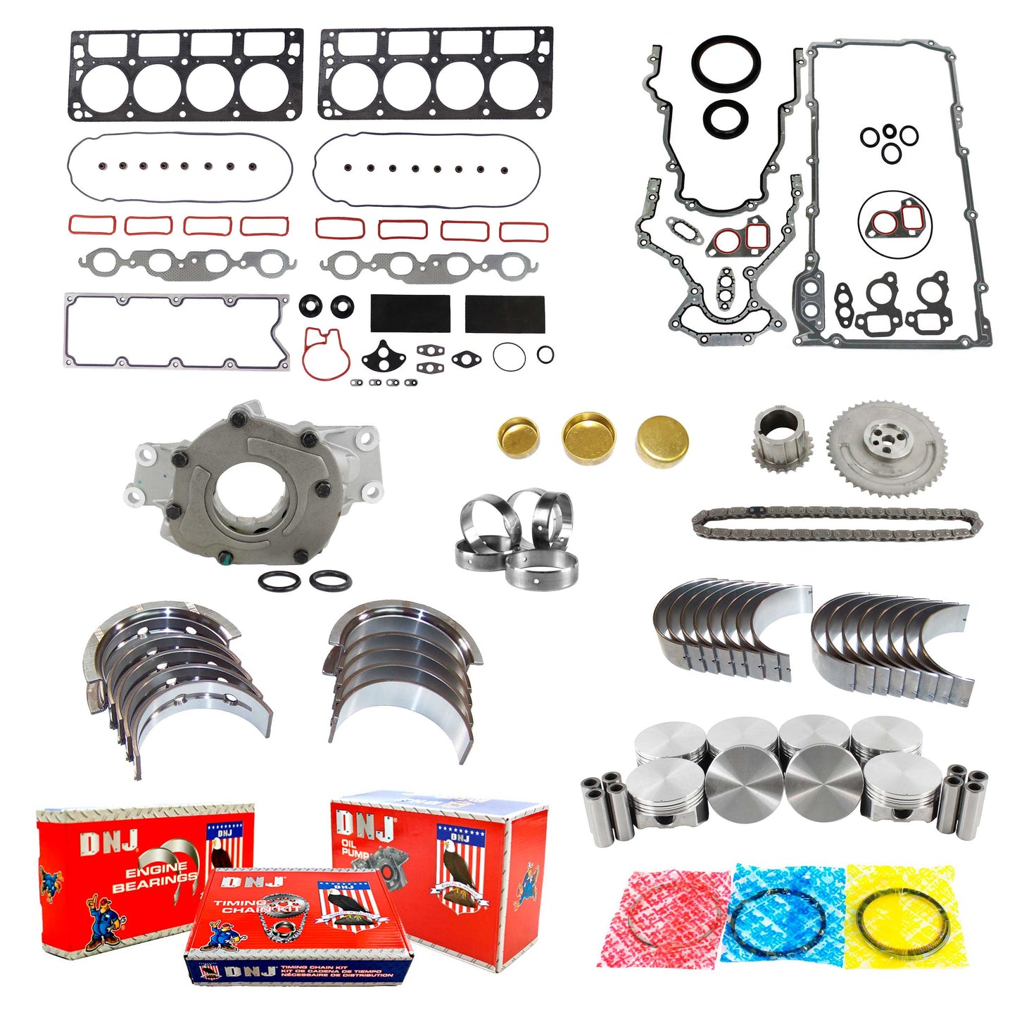 Master Engine Rebuild Kit 2001 Chevrolet 5.7L