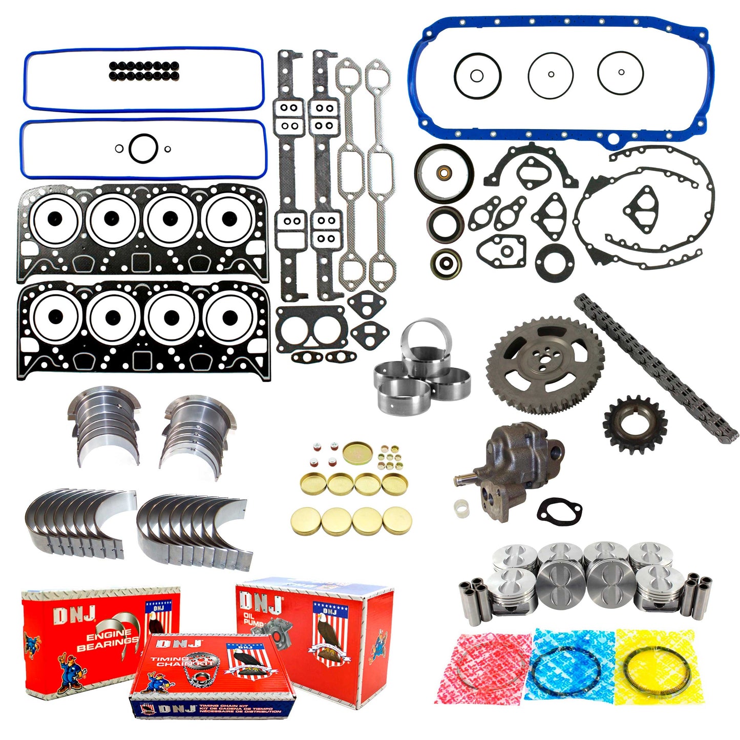 Master Engine Rebuild Kit 1995-1996 Chevrolet 5.7L