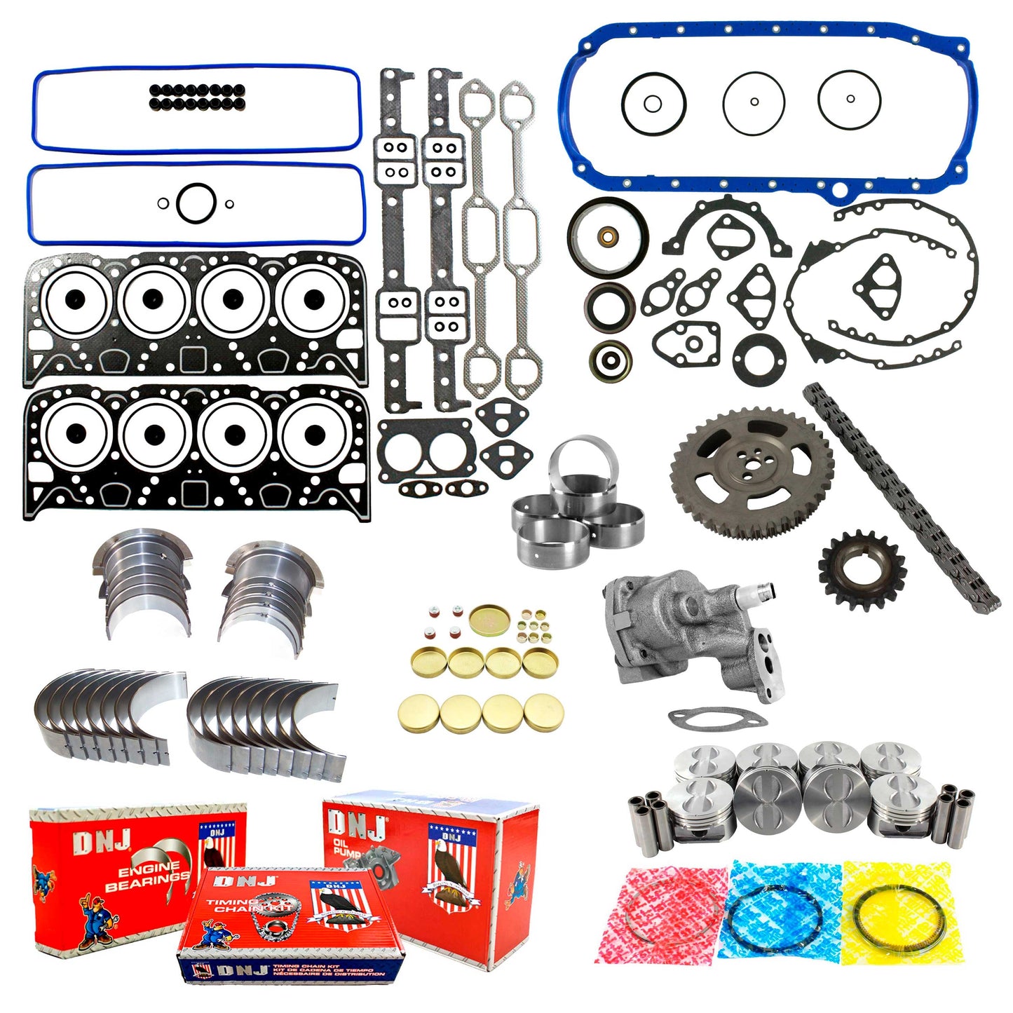 Master Engine Rebuild Kit 1995-1996 C4 Chevrolet Corvette 5.7L V8